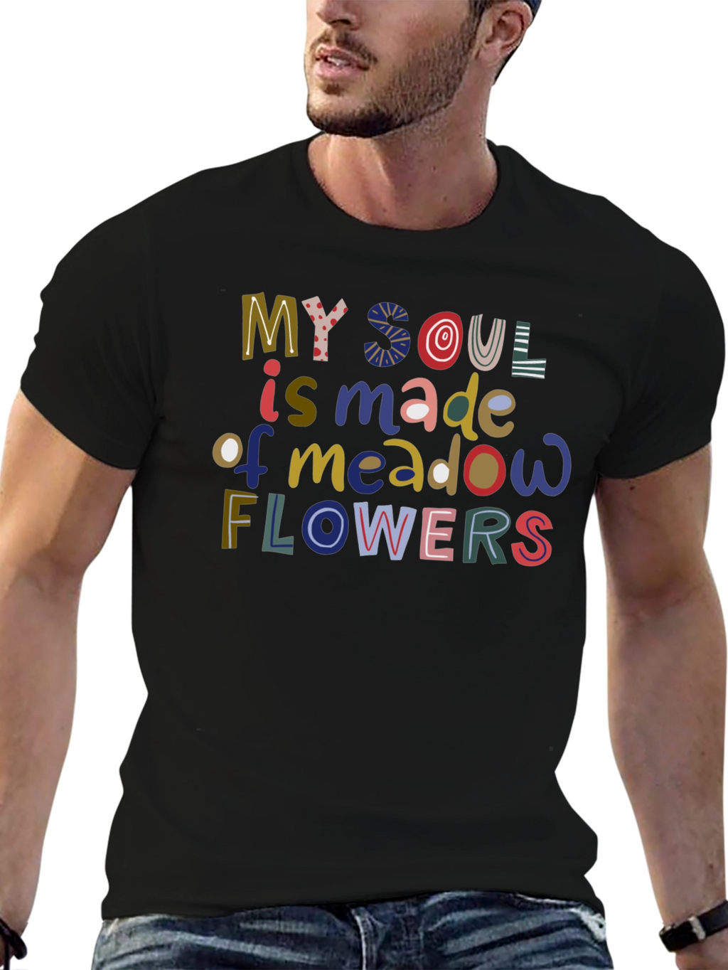 My Soul is Made of Meadow Flowers T-Shirt