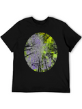 Abstract Tree Silhouette Graphic Tee
