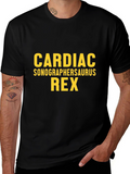 Cardiac Sonographersaurus Rex T-Shirt