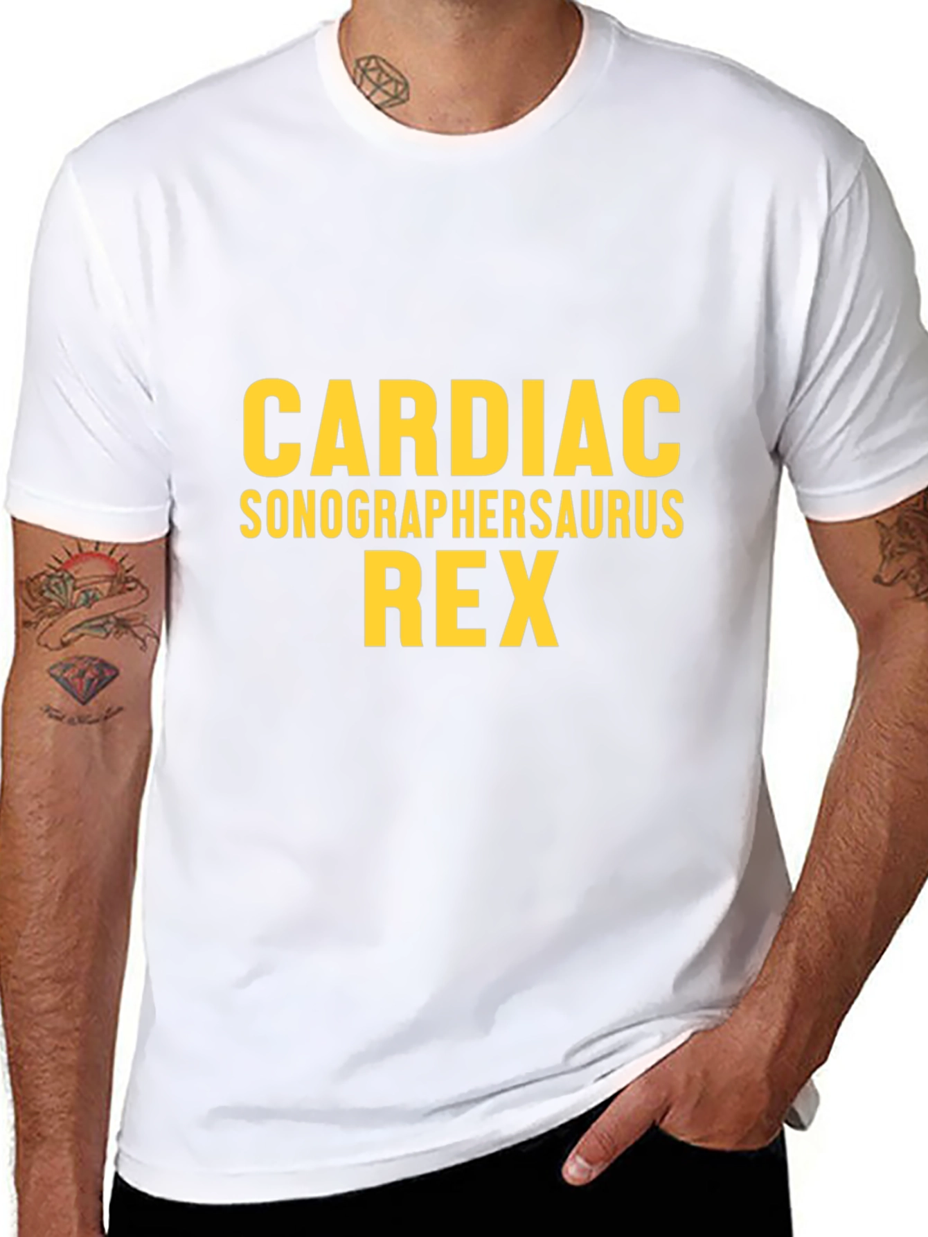 Cardiac Sonographersaurus Rex T-Shirt