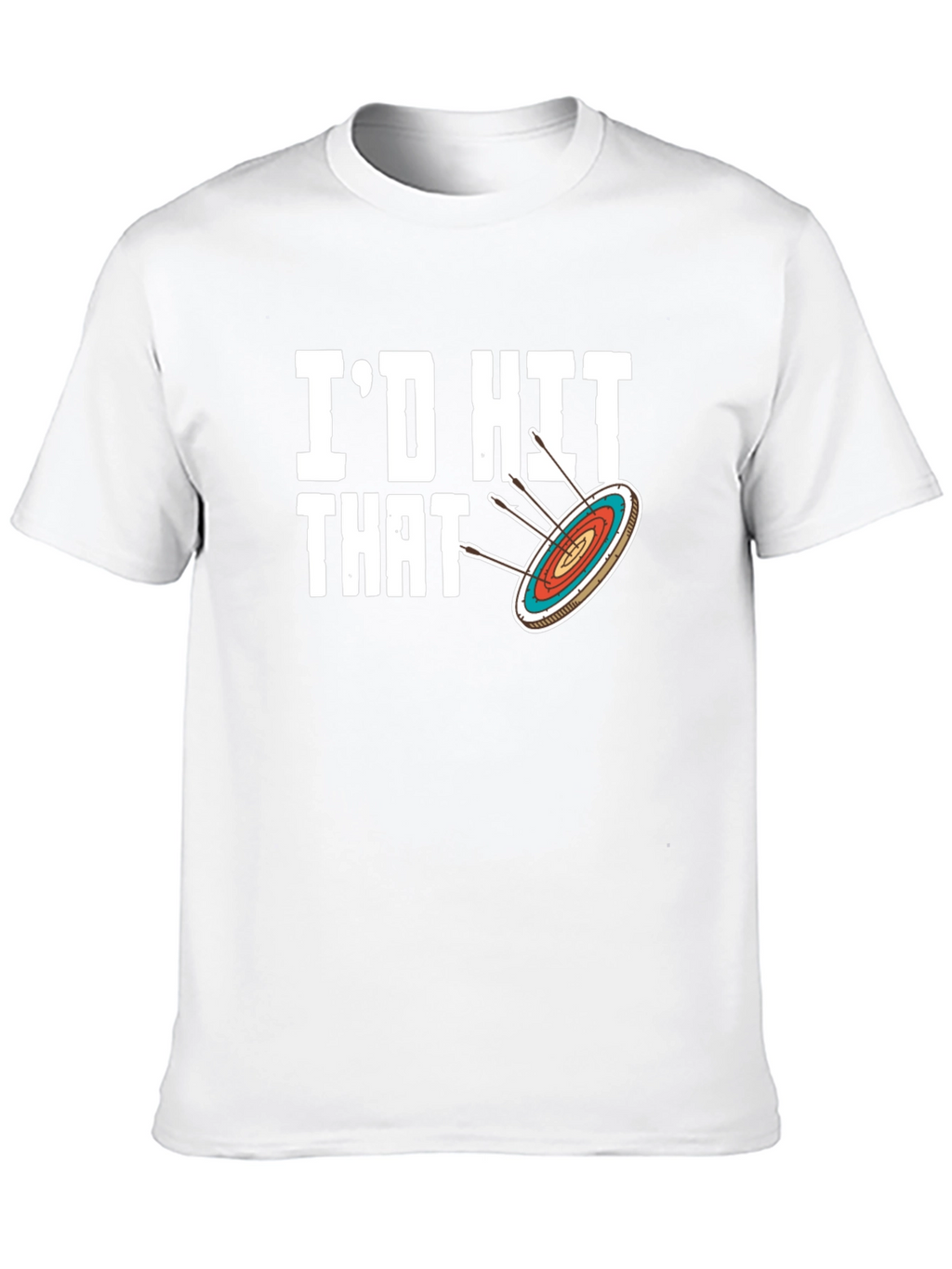 Id Hit That T-Shirt - Archery Target Tee