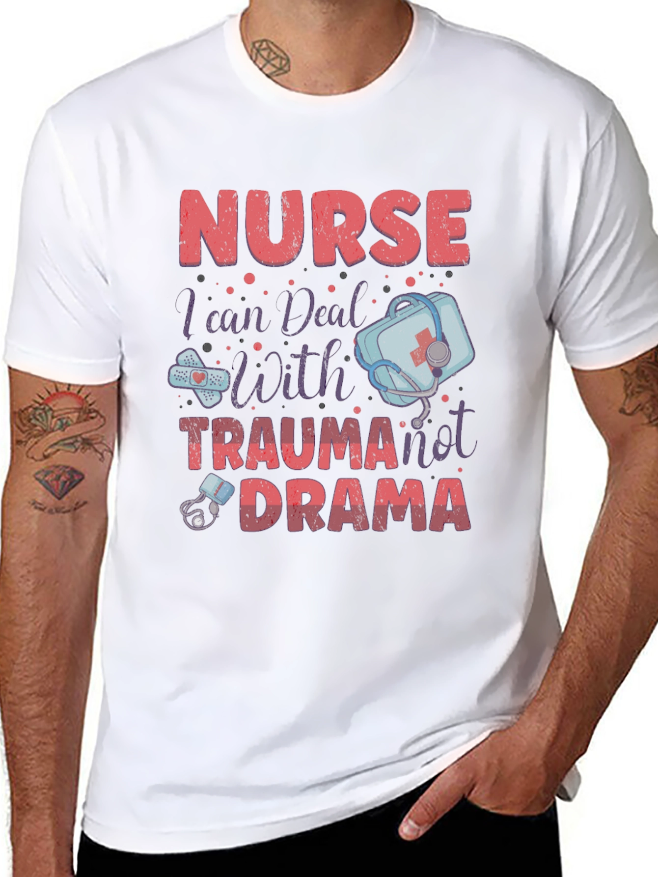 Nurse Trauma Drama T-Shirt - Medical Humor Apparel