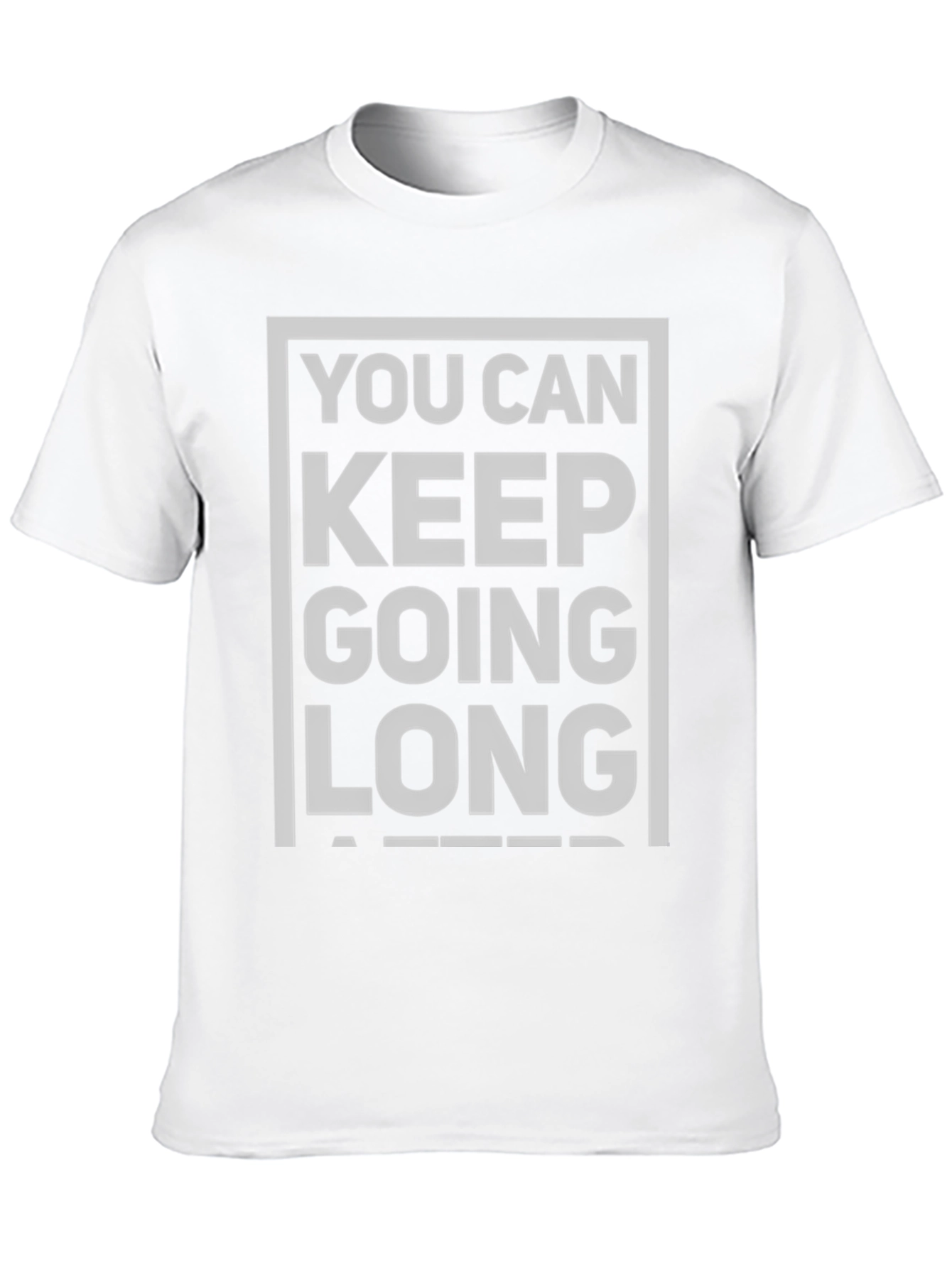 Motivational Keep Going Graphic Tee