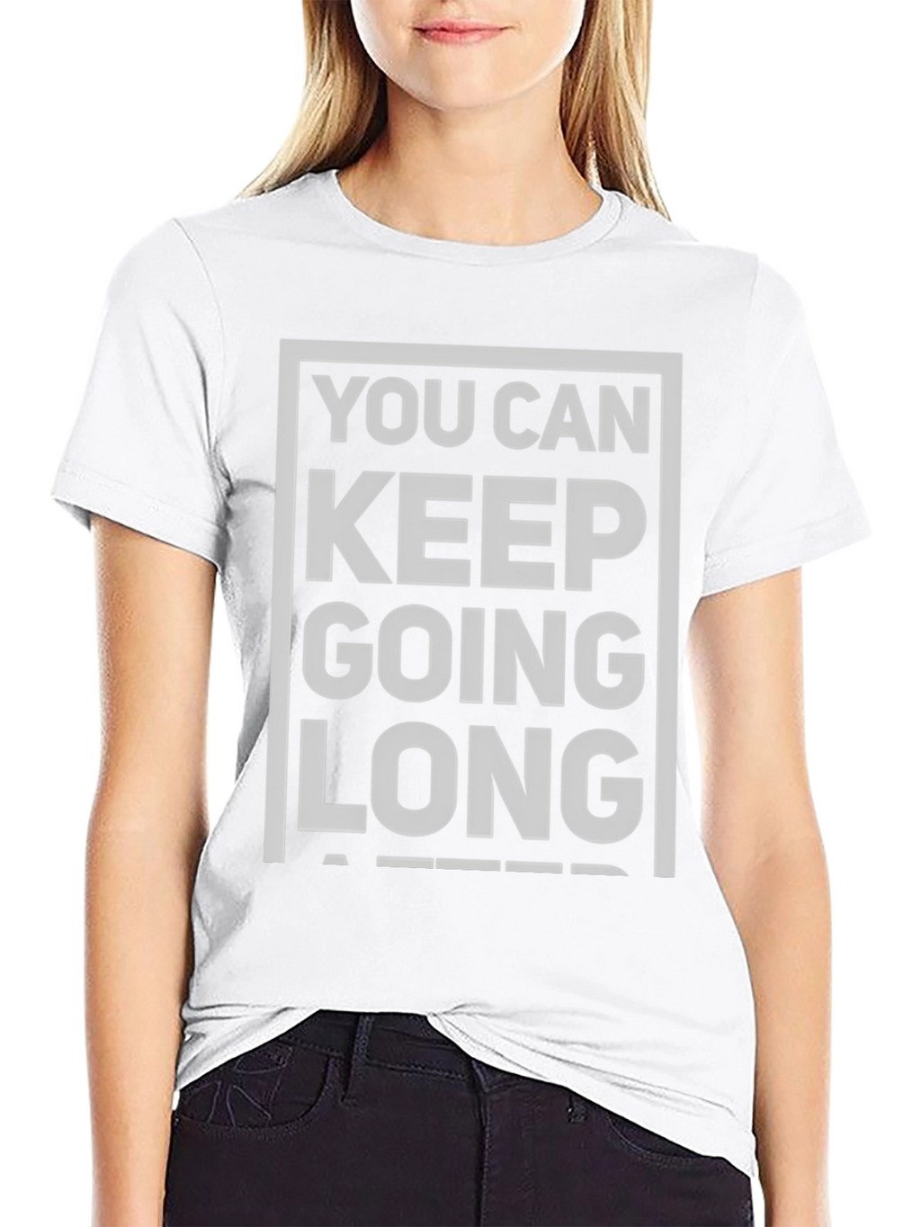 Motivational Keep Going Graphic Tee