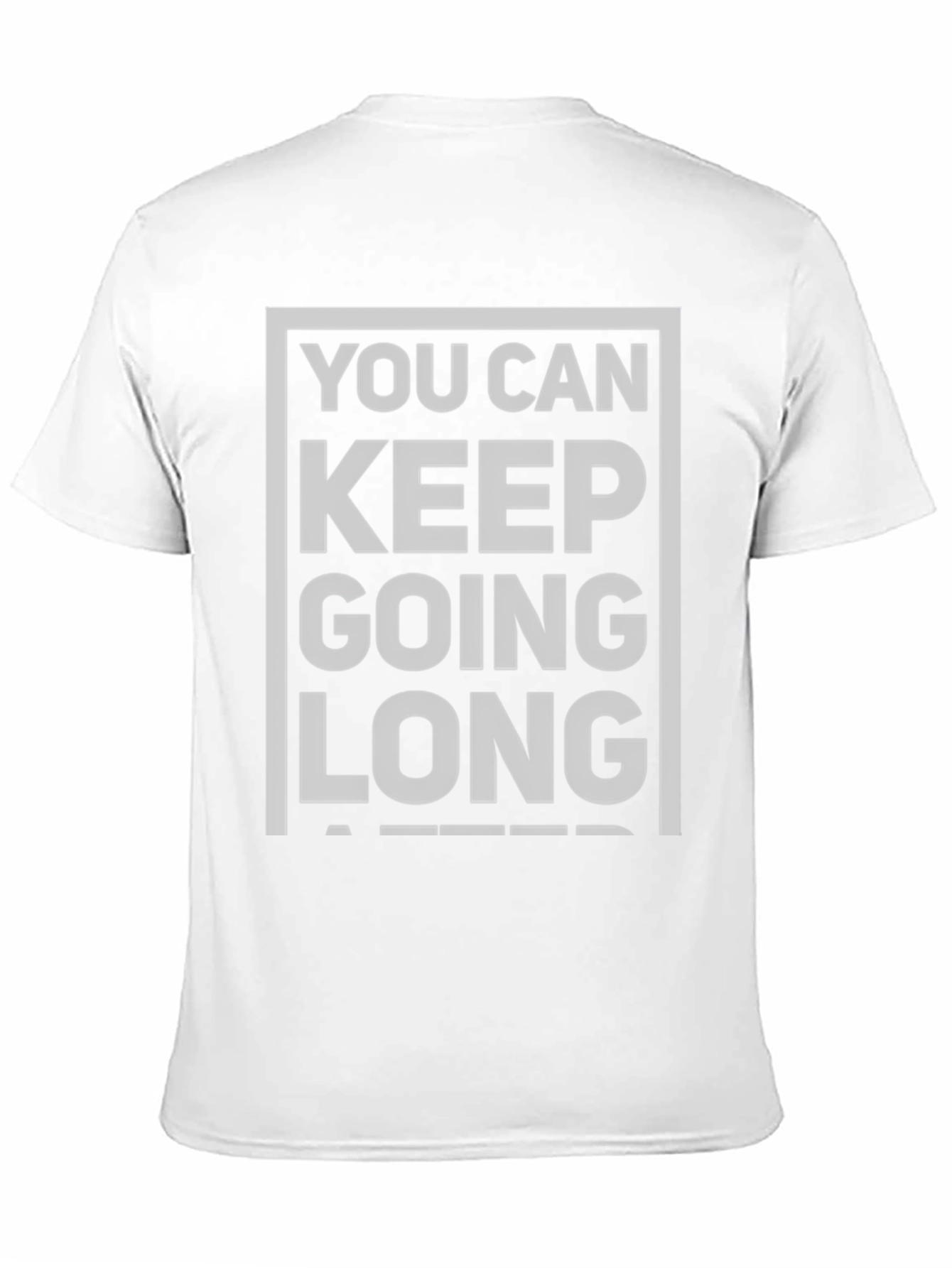 Motivational Keep Going Graphic Tee