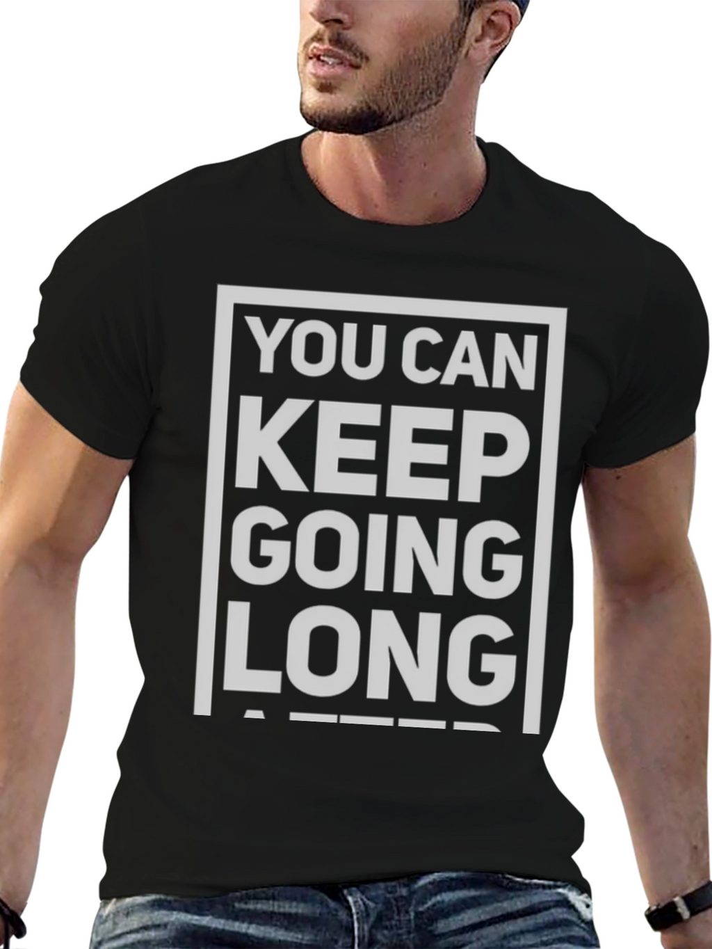 Motivational Keep Going Graphic Tee