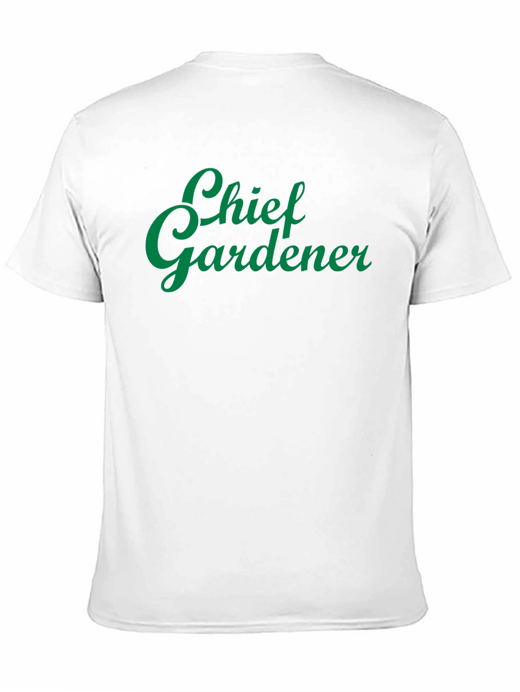 Chief Gardener Graphic Tee - Black Cotton T-Shirt