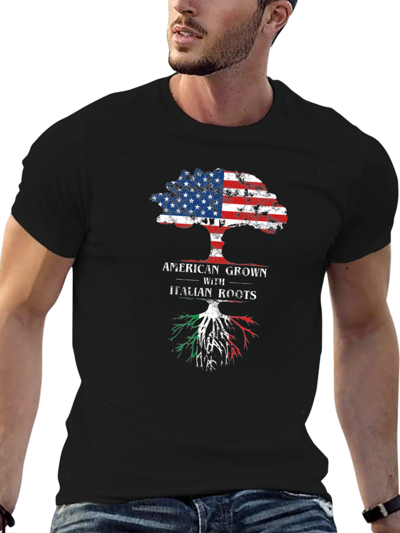 American Grown with Italian Roots T-Shirt
