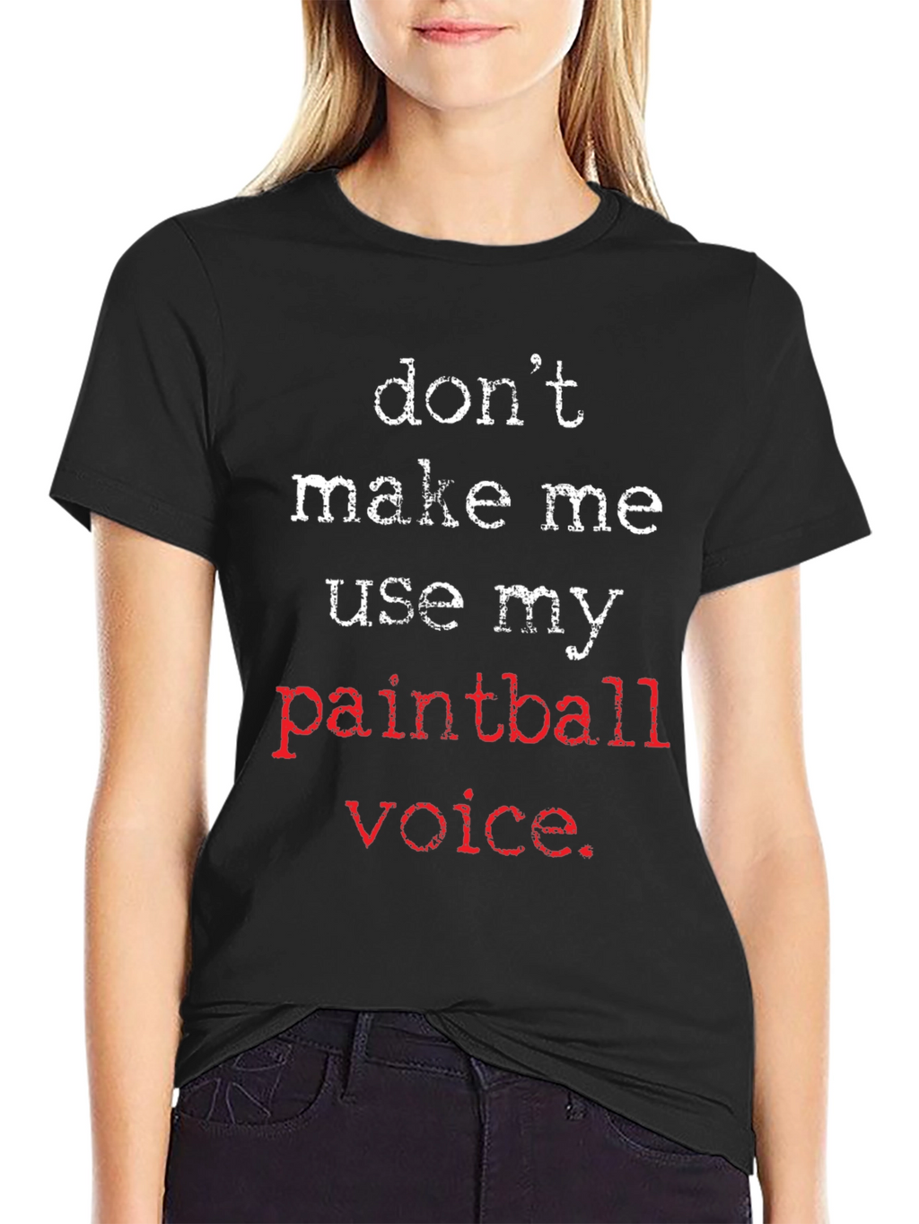 Paintball Voice T-Shirt - Funny Novelty Tee