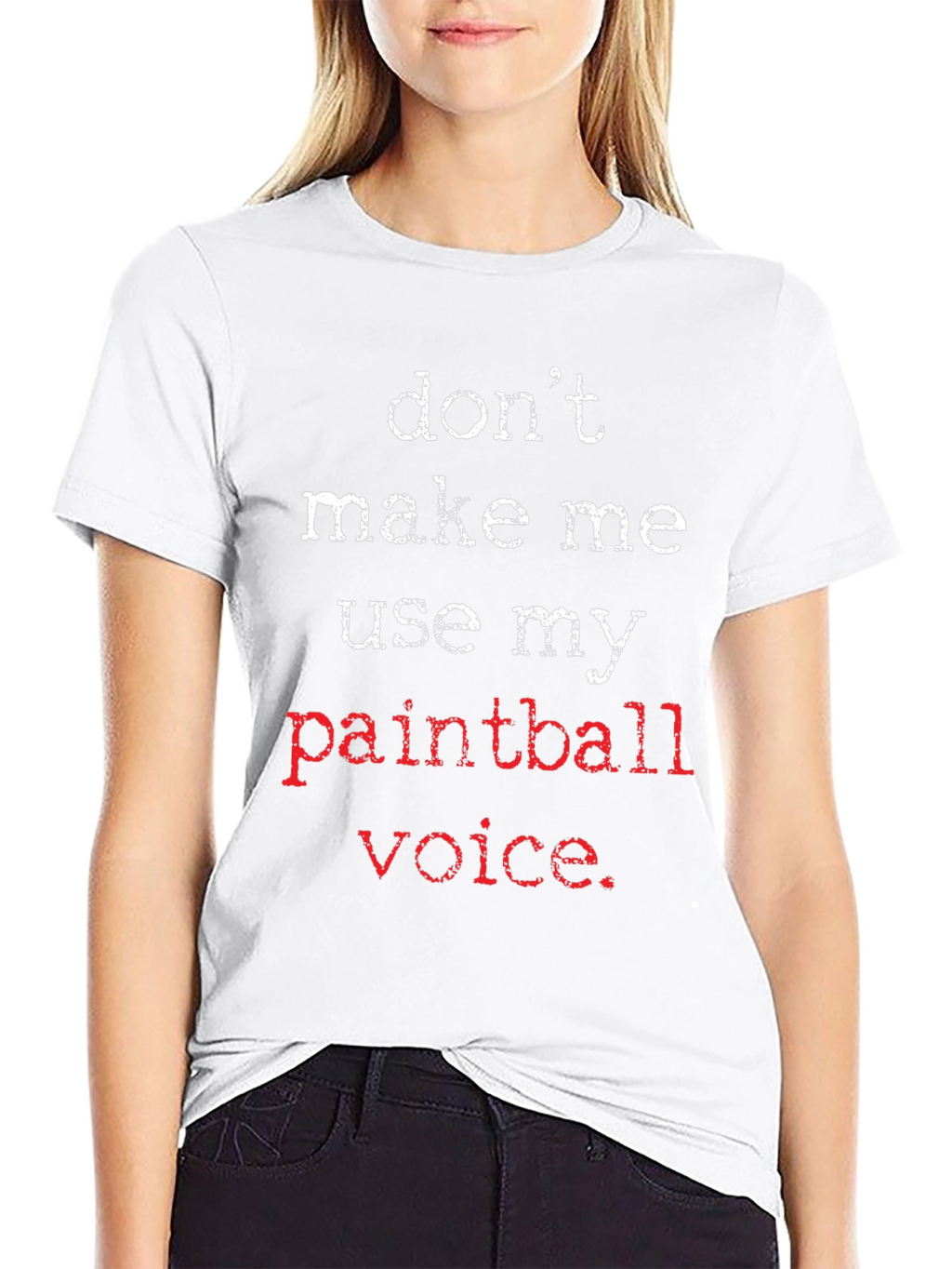 Paintball Voice T-Shirt - Funny Novelty Tee