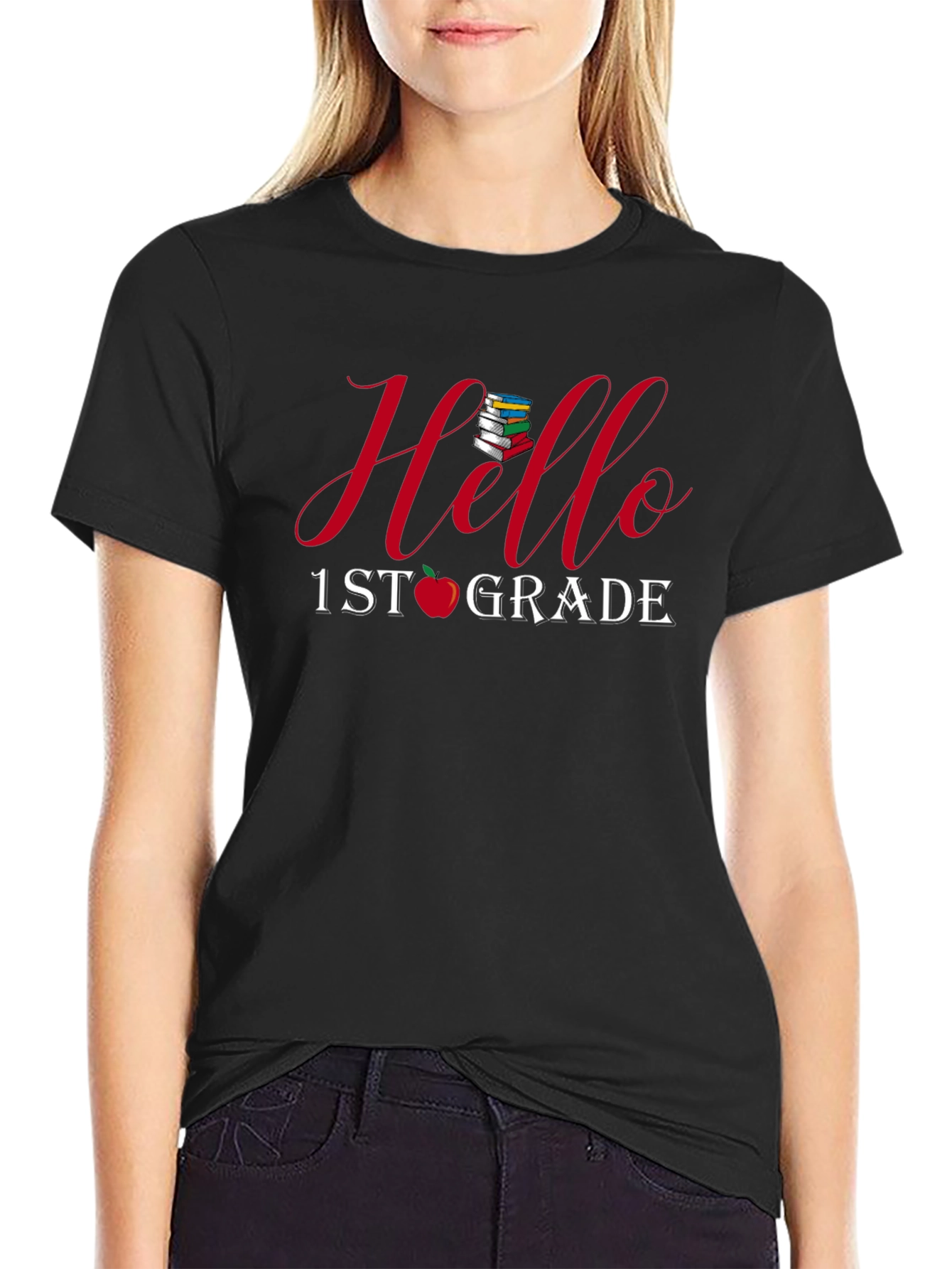 Hello 1st Grade T-Shirt - Back to School