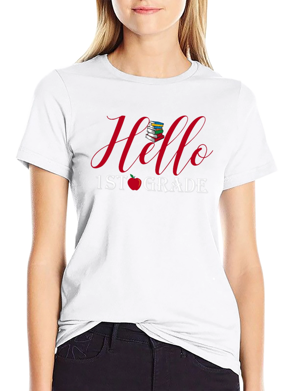 Hello 1st Grade T-Shirt - Back to School