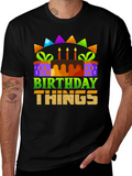 Birthday Things Graphic Tee