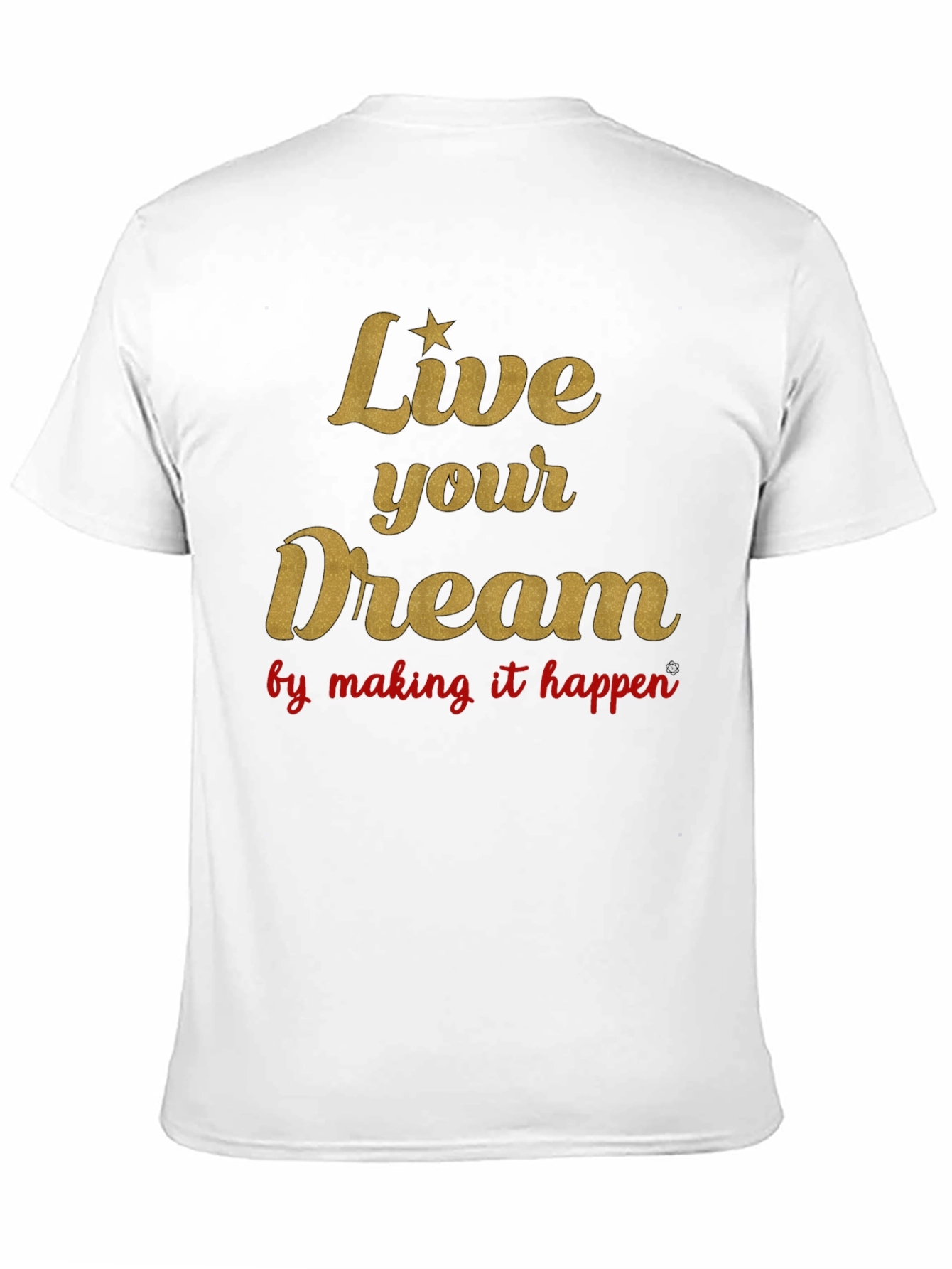 Live Your Dream Graphic Tee - Black
