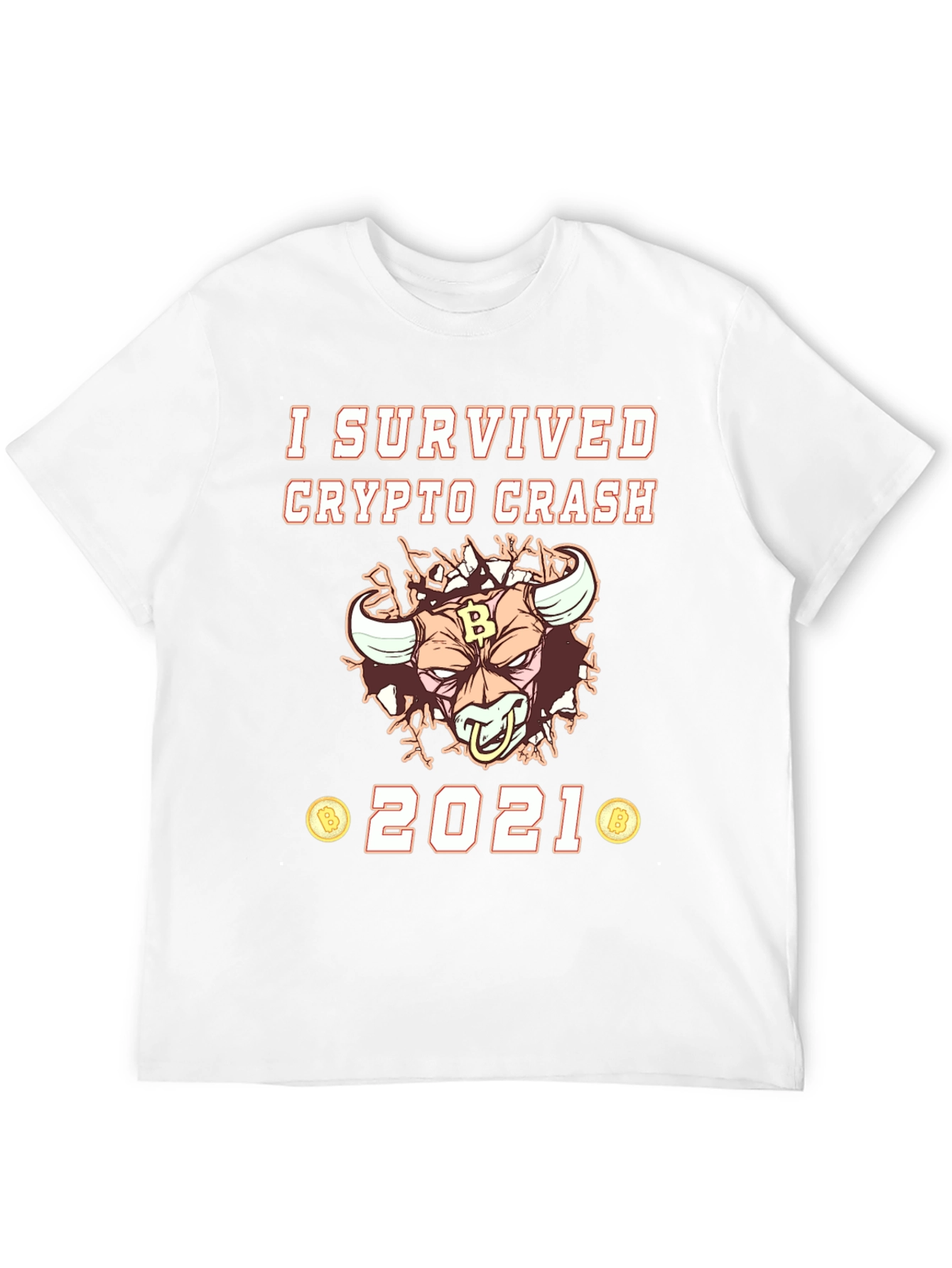 Crypto Crash 2021 Survivor Tee