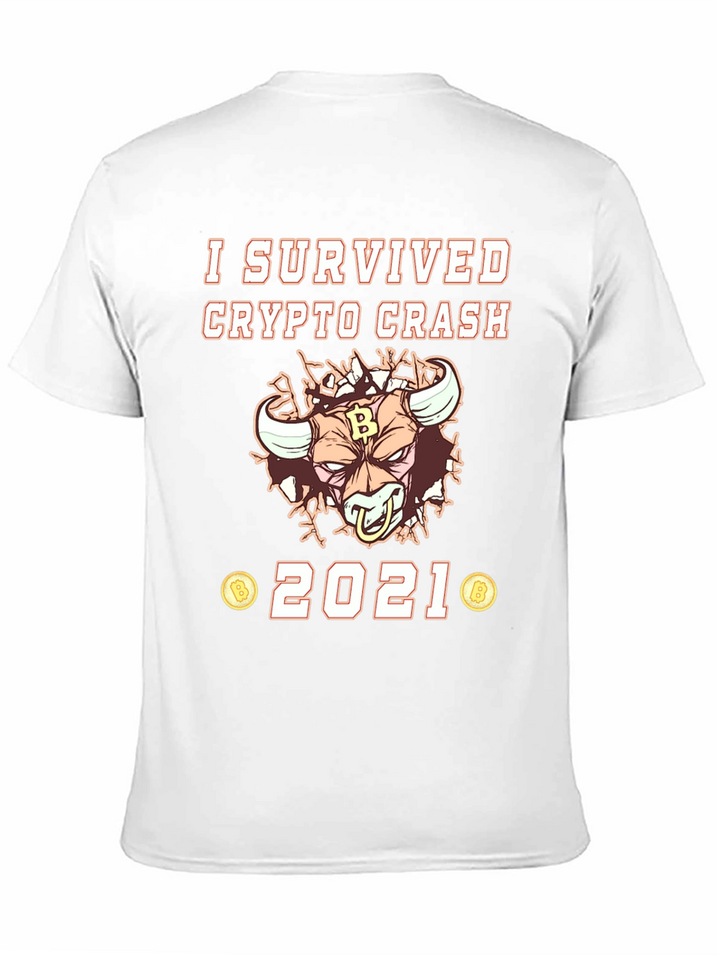 Crypto Crash 2021 Survivor Tee