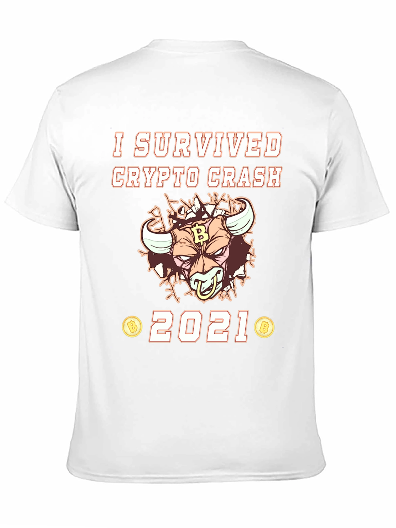 Crypto Crash 2021 Survivor Tee