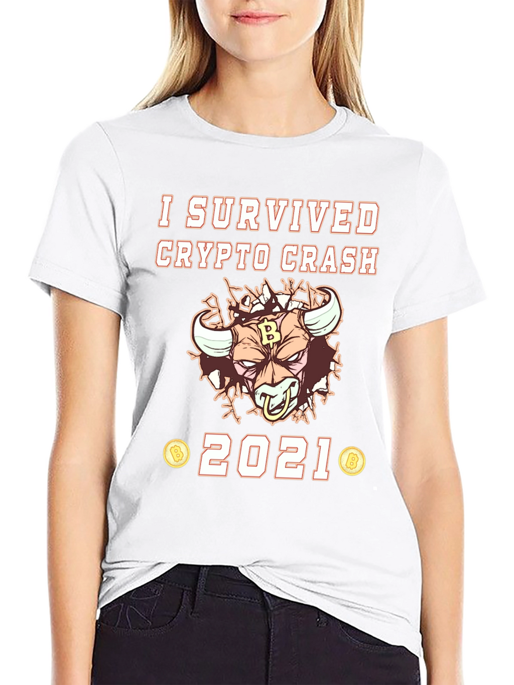 Crypto Crash 2021 Survivor Tee