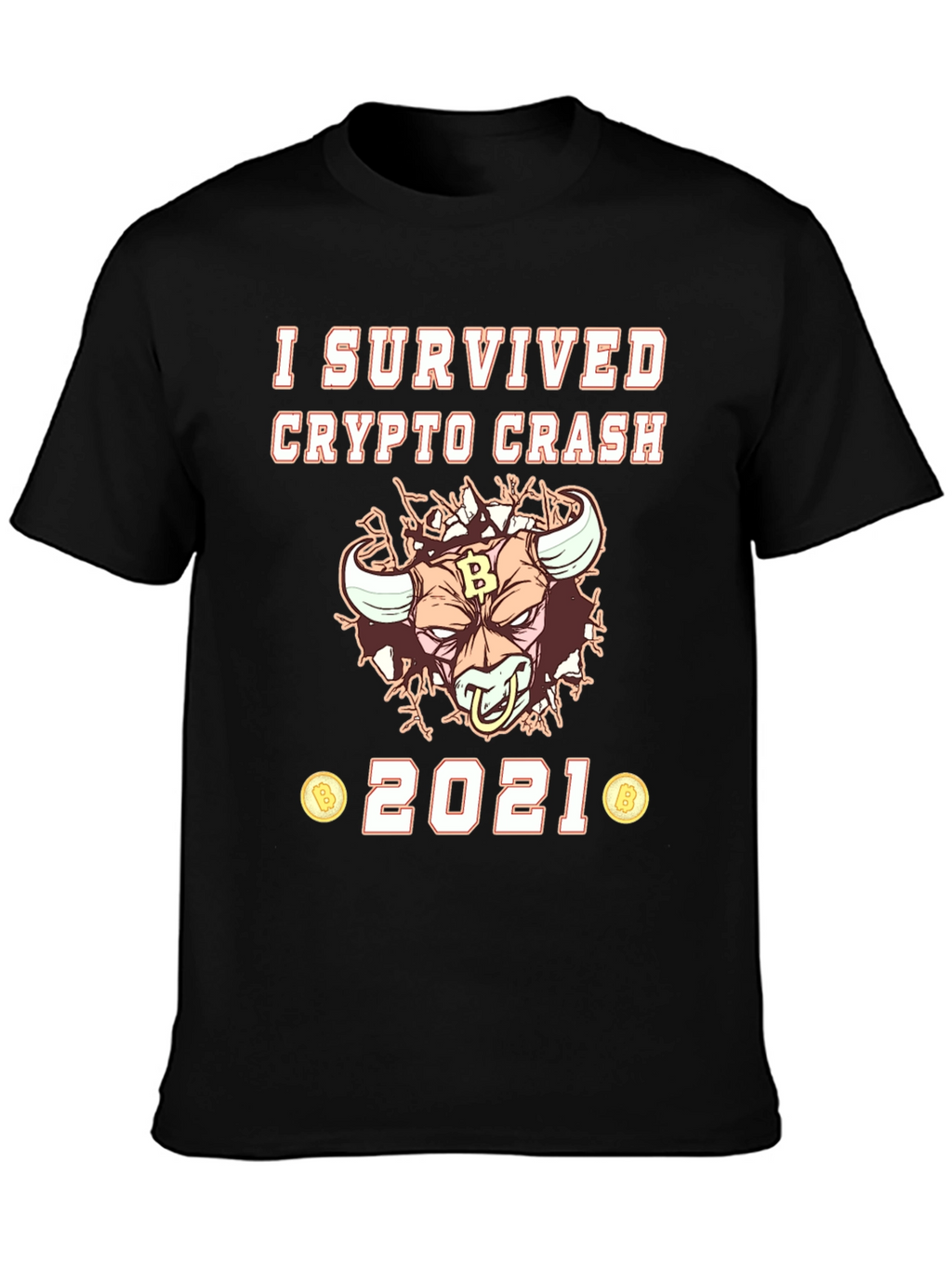 Crypto Crash 2021 Survivor Tee