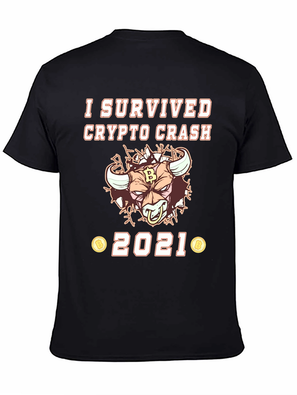 Crypto Crash 2021 Survivor Tee