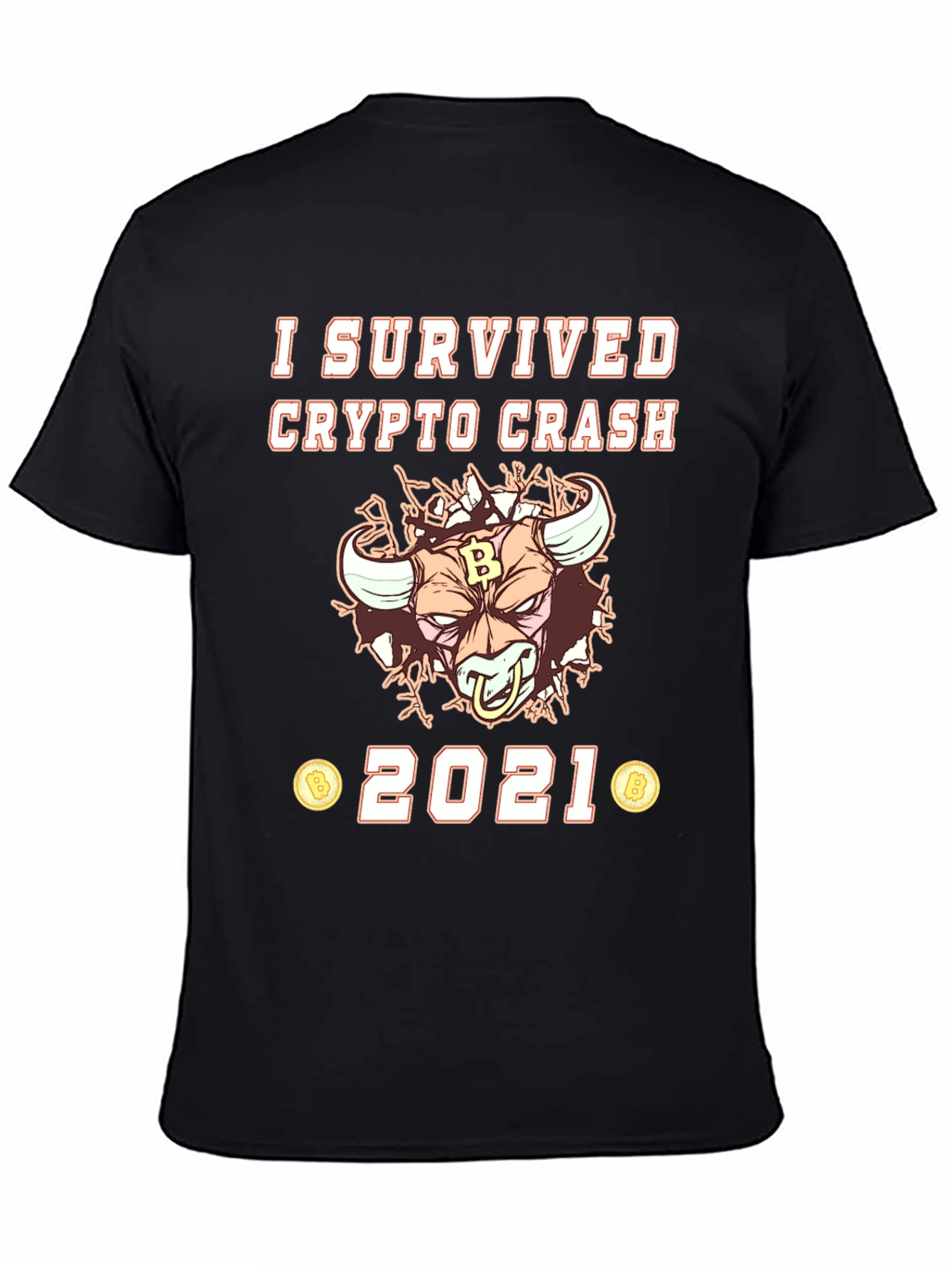 Crypto Crash 2021 Survivor Tee