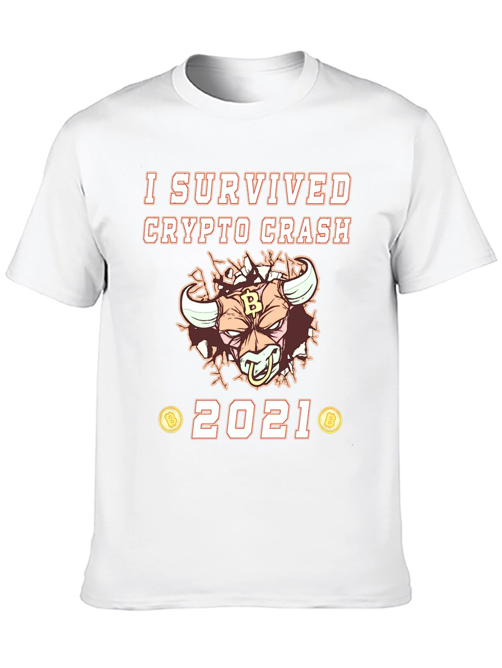 Crypto Crash 2021 Survivor Tee