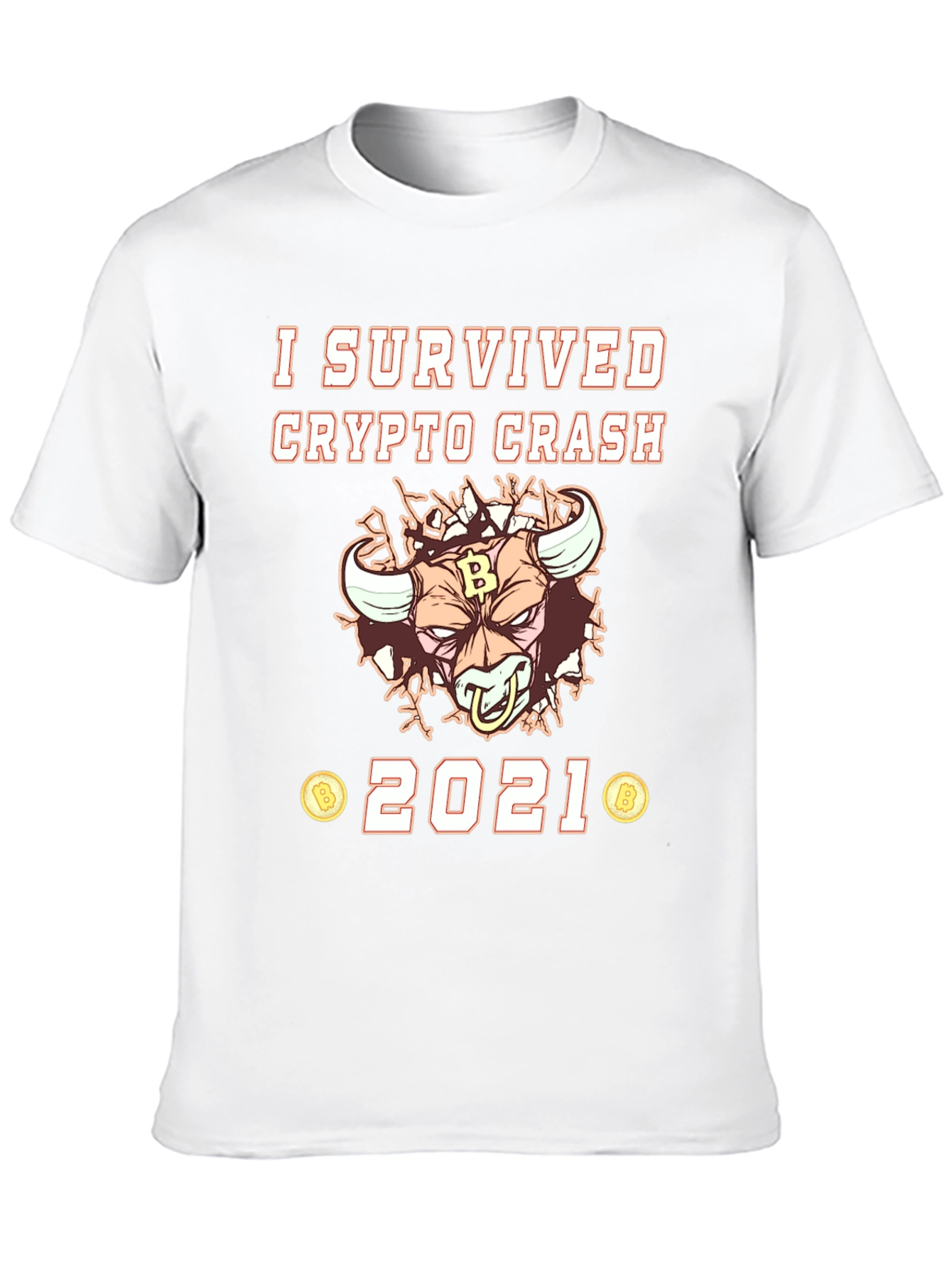 Crypto Crash 2021 Survivor Tee
