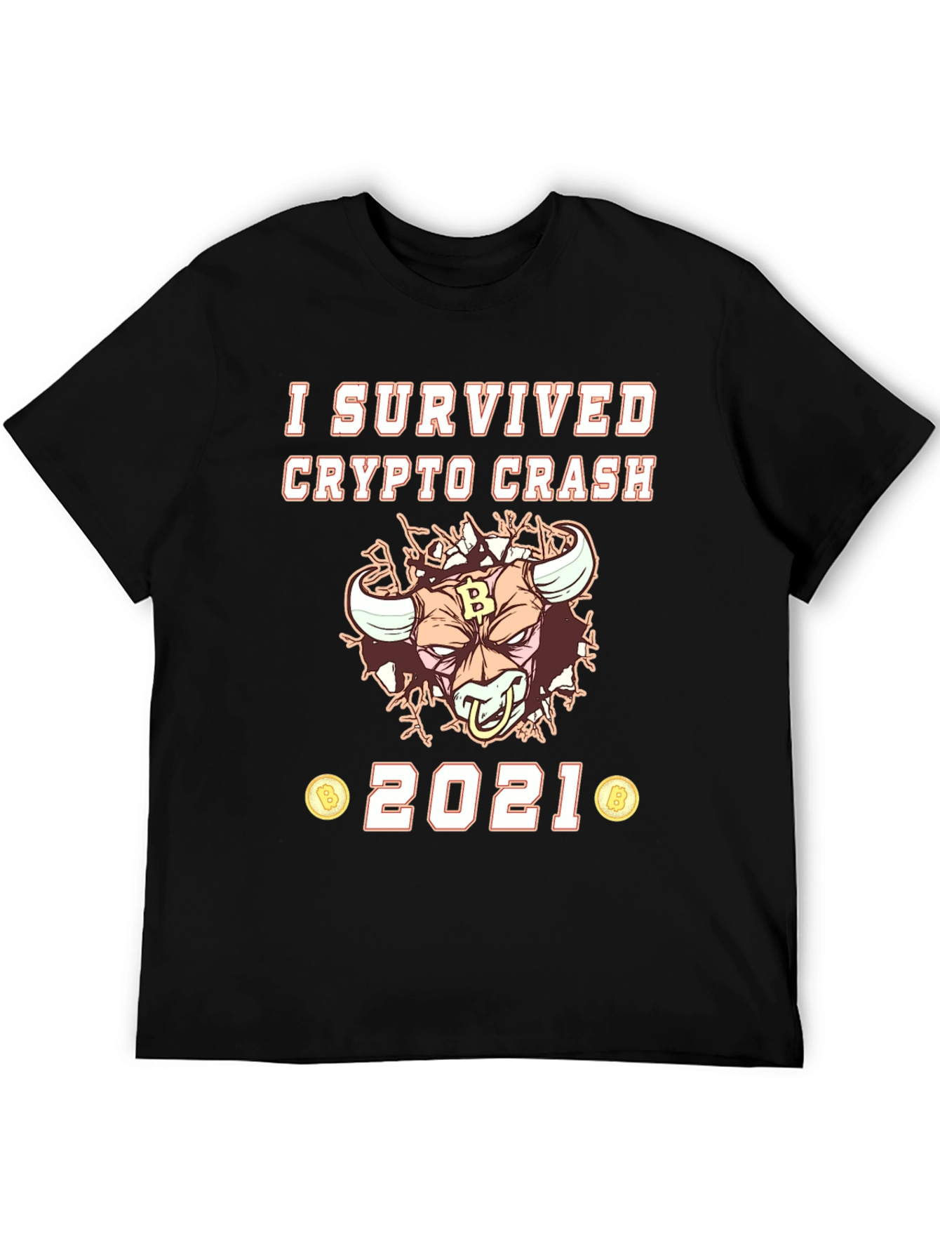 Crypto Crash 2021 Survivor Tee