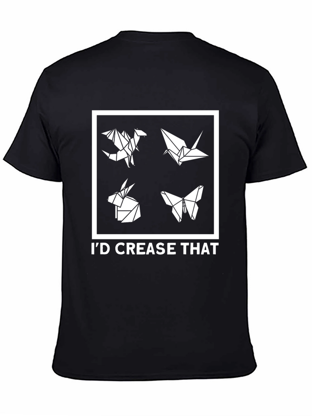 Id Crease That Origami Graphic Tee