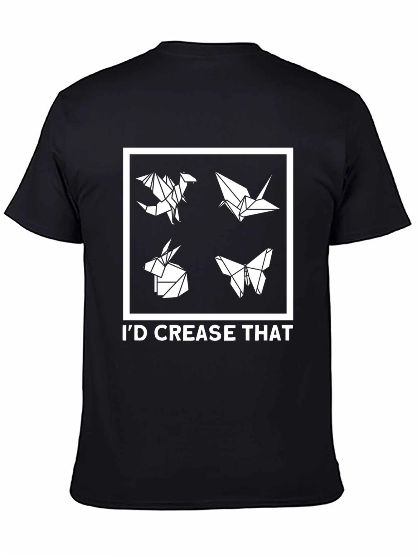 Id Crease That Origami Graphic Tee