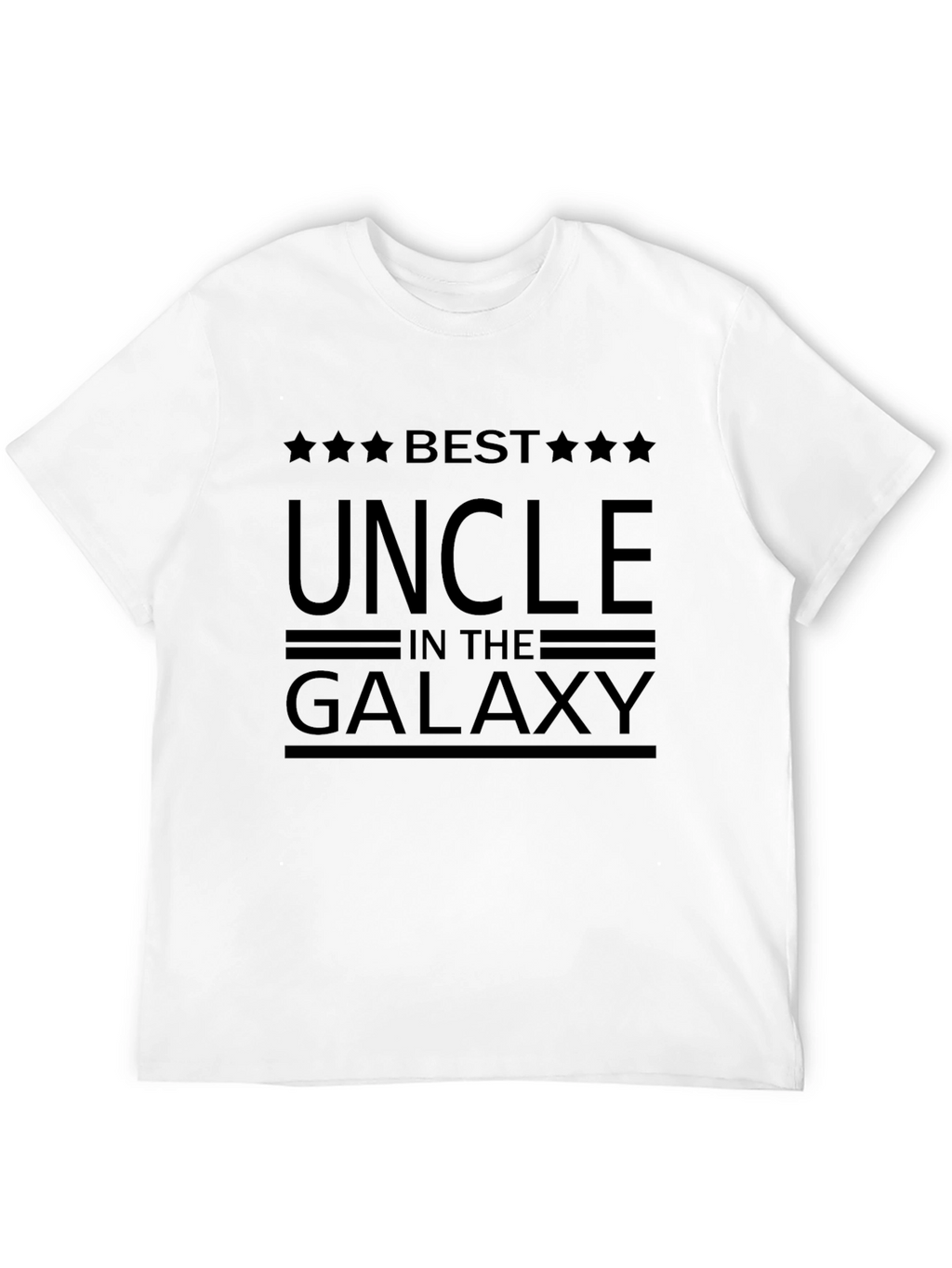 Best Uncle in the Galaxy Graphic T-Shirt