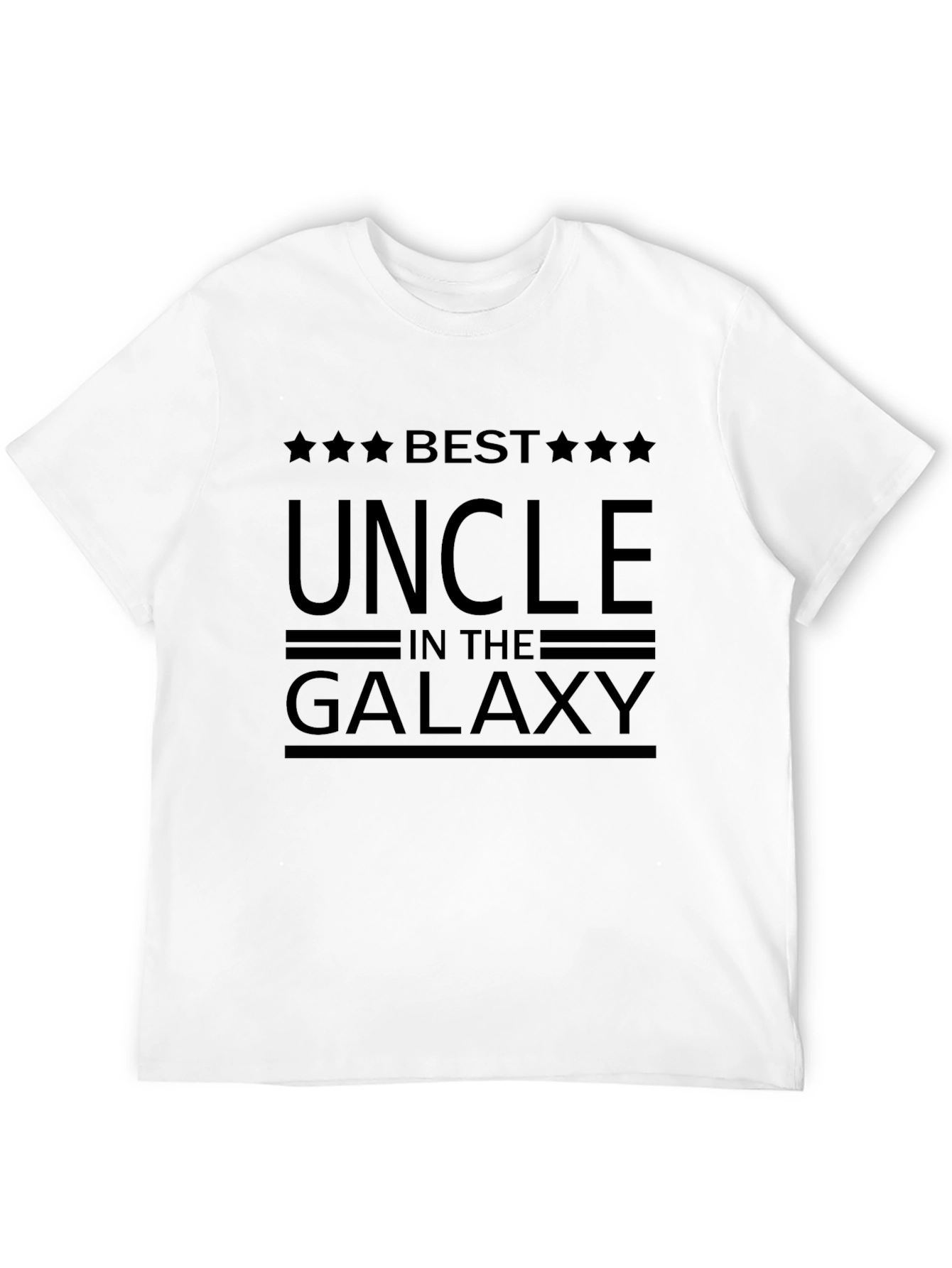 Best Uncle in the Galaxy Graphic T-Shirt