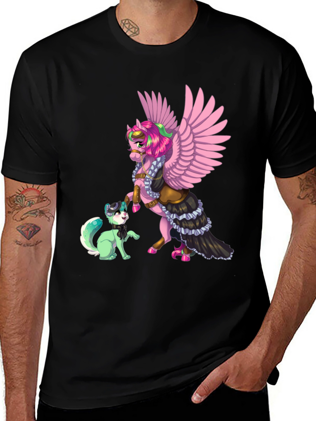Fantasy Creature T-Shirt - Unique Graphic Tee