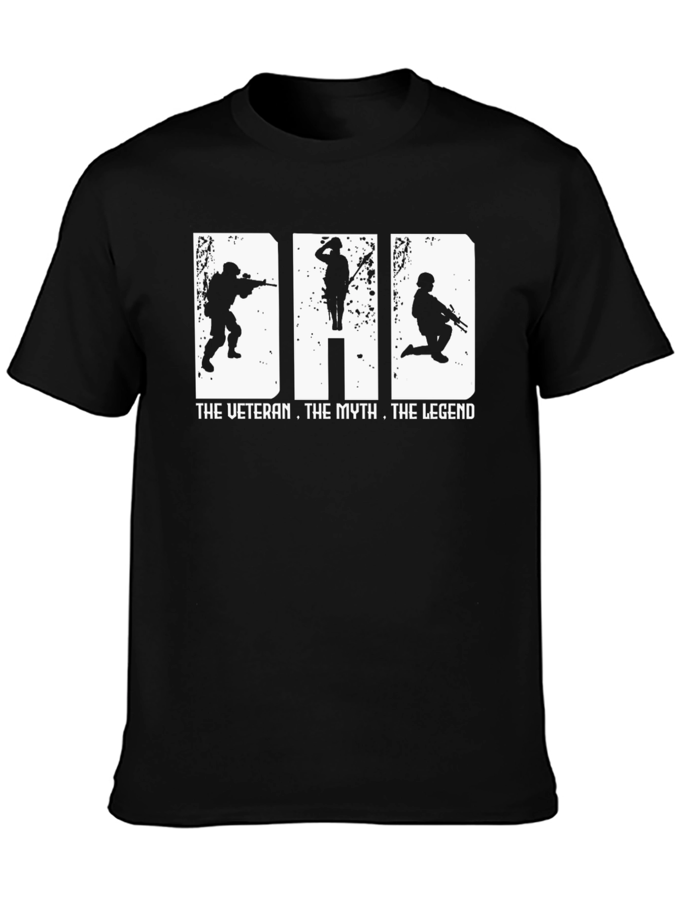 Veteran Dad T-Shirt - The Myth The Legend