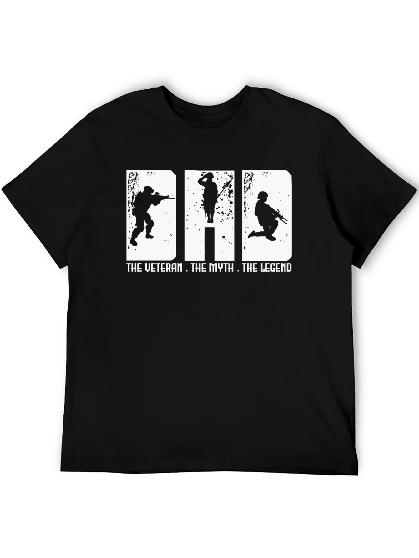 Veteran Dad T-Shirt - The Myth The Legend