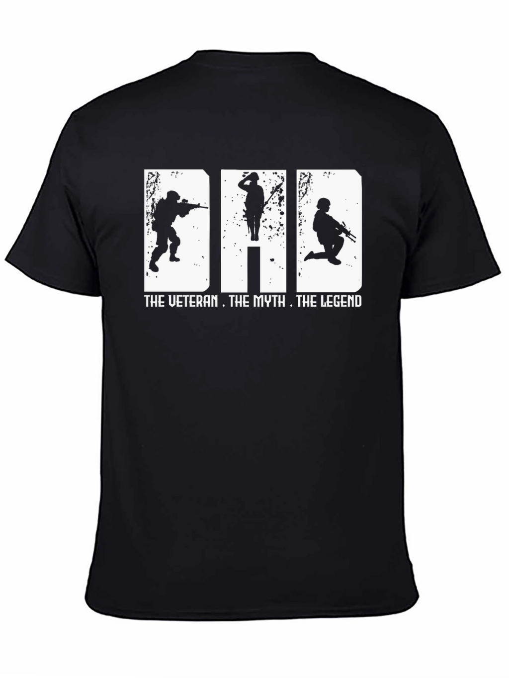 Veteran Dad T-Shirt - The Myth The Legend
