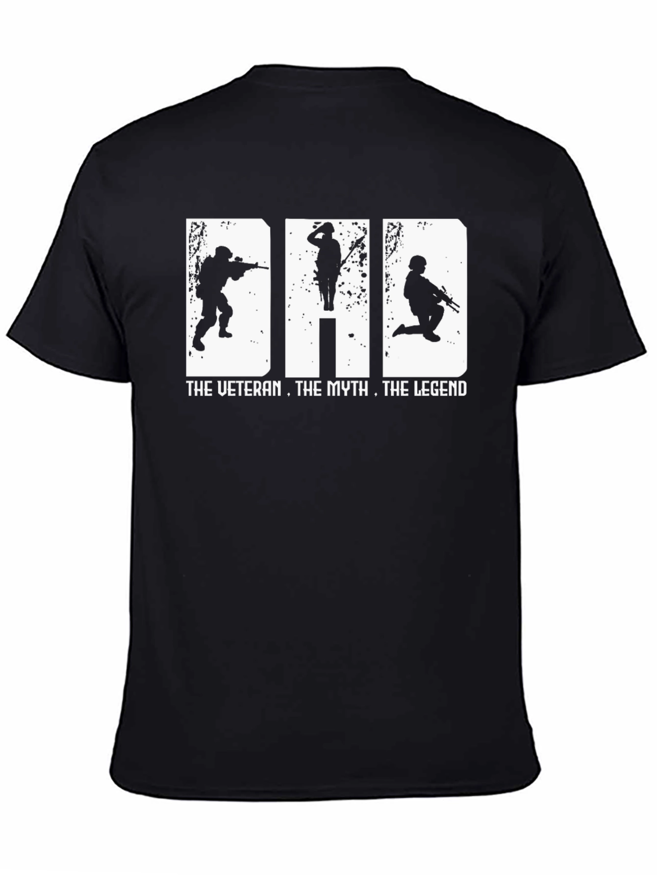 Veteran Dad T-Shirt - The Myth The Legend