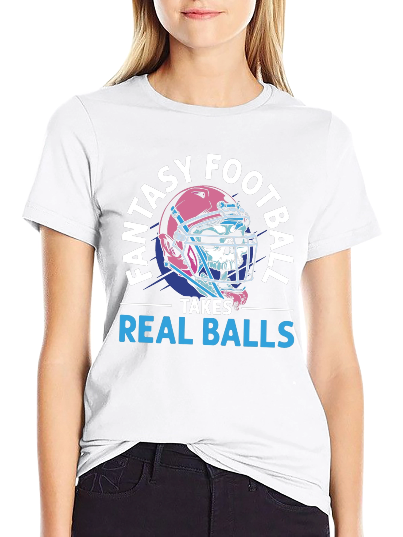 Fantasy Football Takes Real Balls T-Shirt