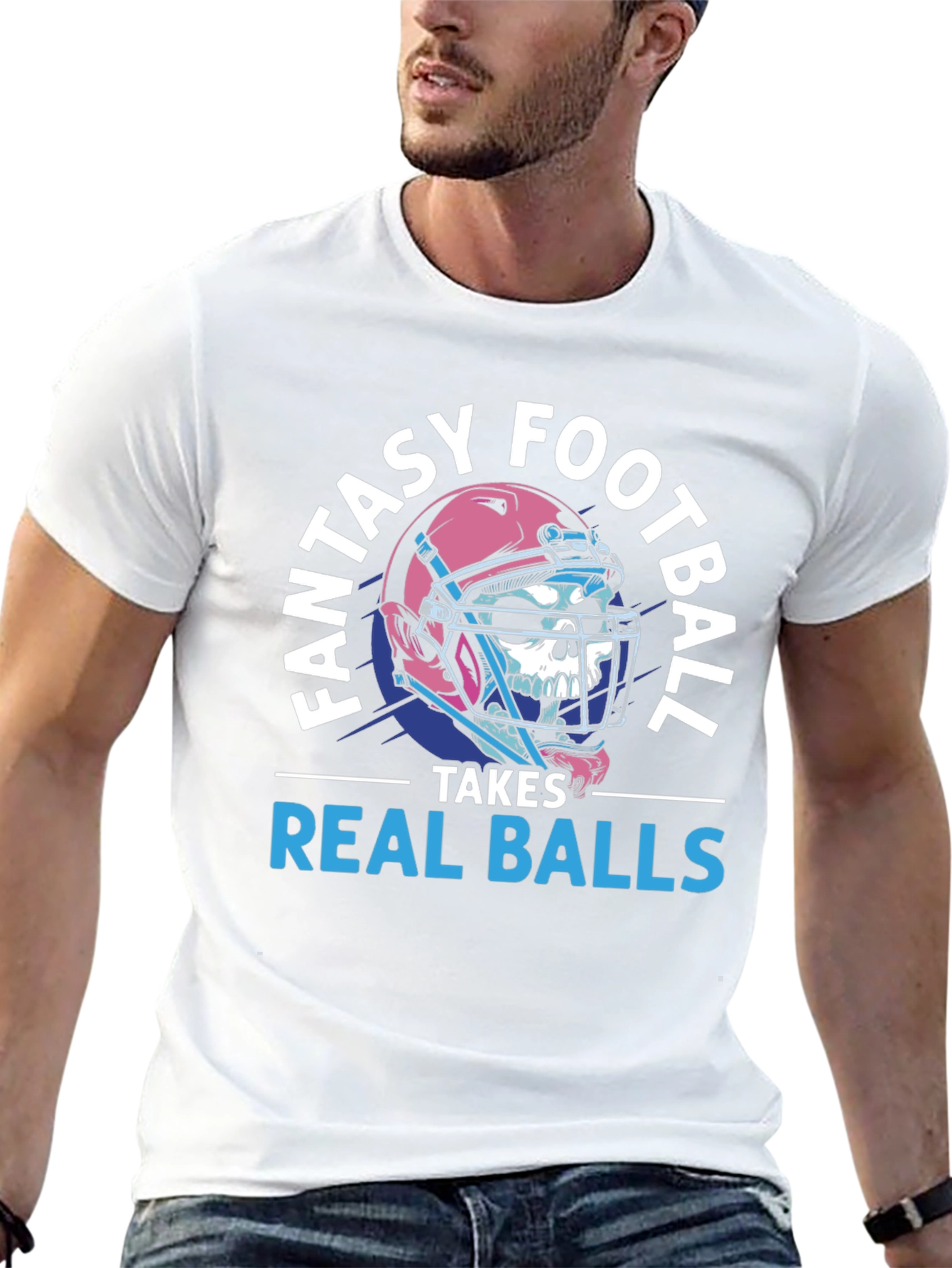 Fantasy Football Takes Real Balls T-Shirt
