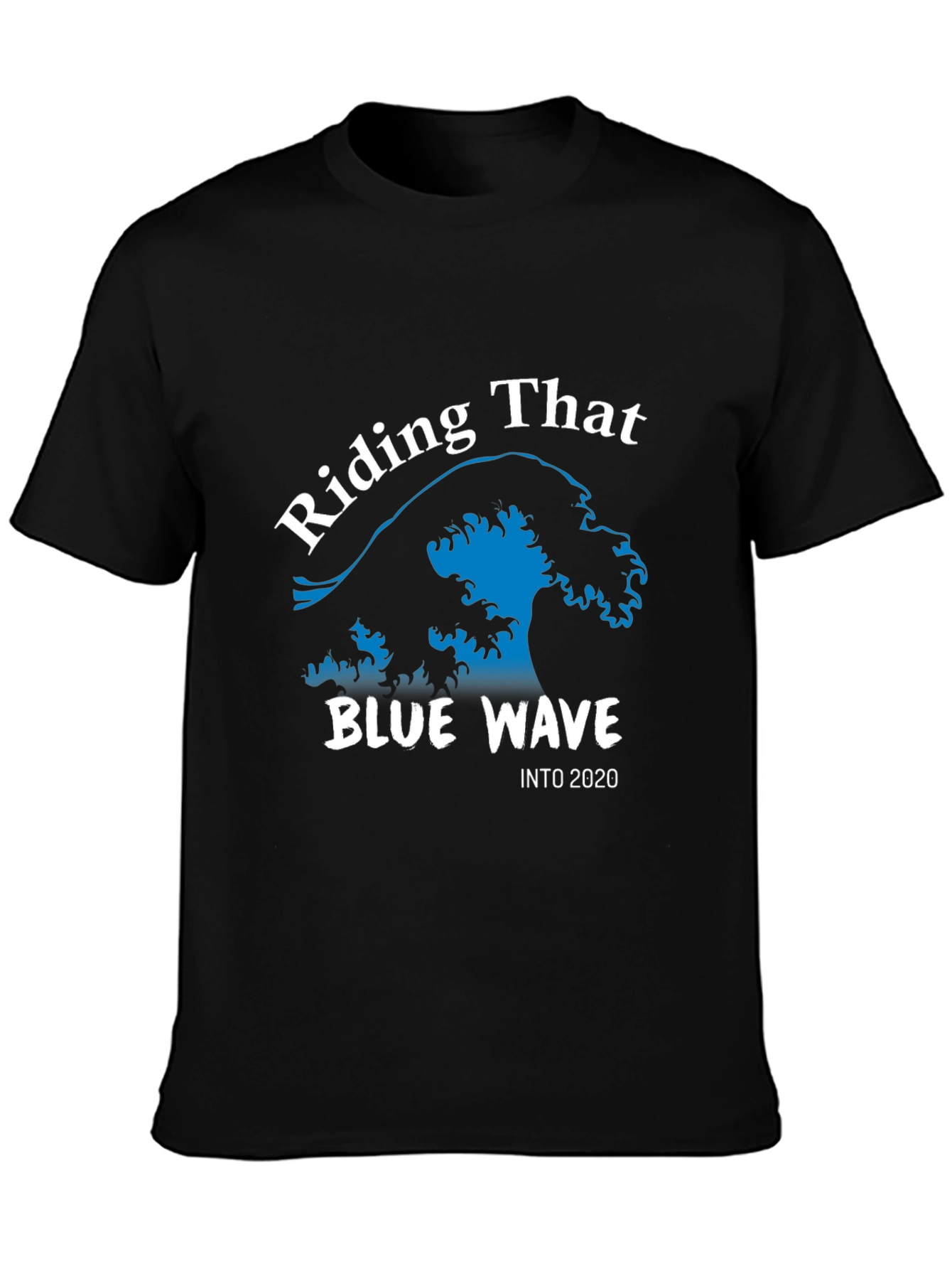 Riding The Blue Wave T-Shirt Political
