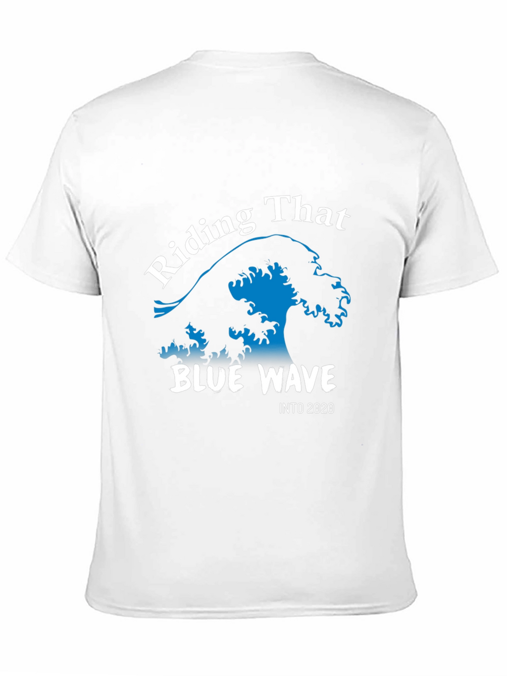 Riding The Blue Wave T-Shirt Political