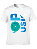 Pop Music Graphic Tee - Stylish Casual Wear
