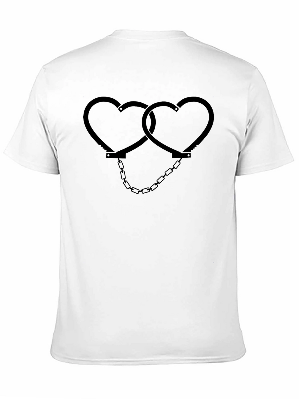 Heart Handcuff Graphic T-Shirt