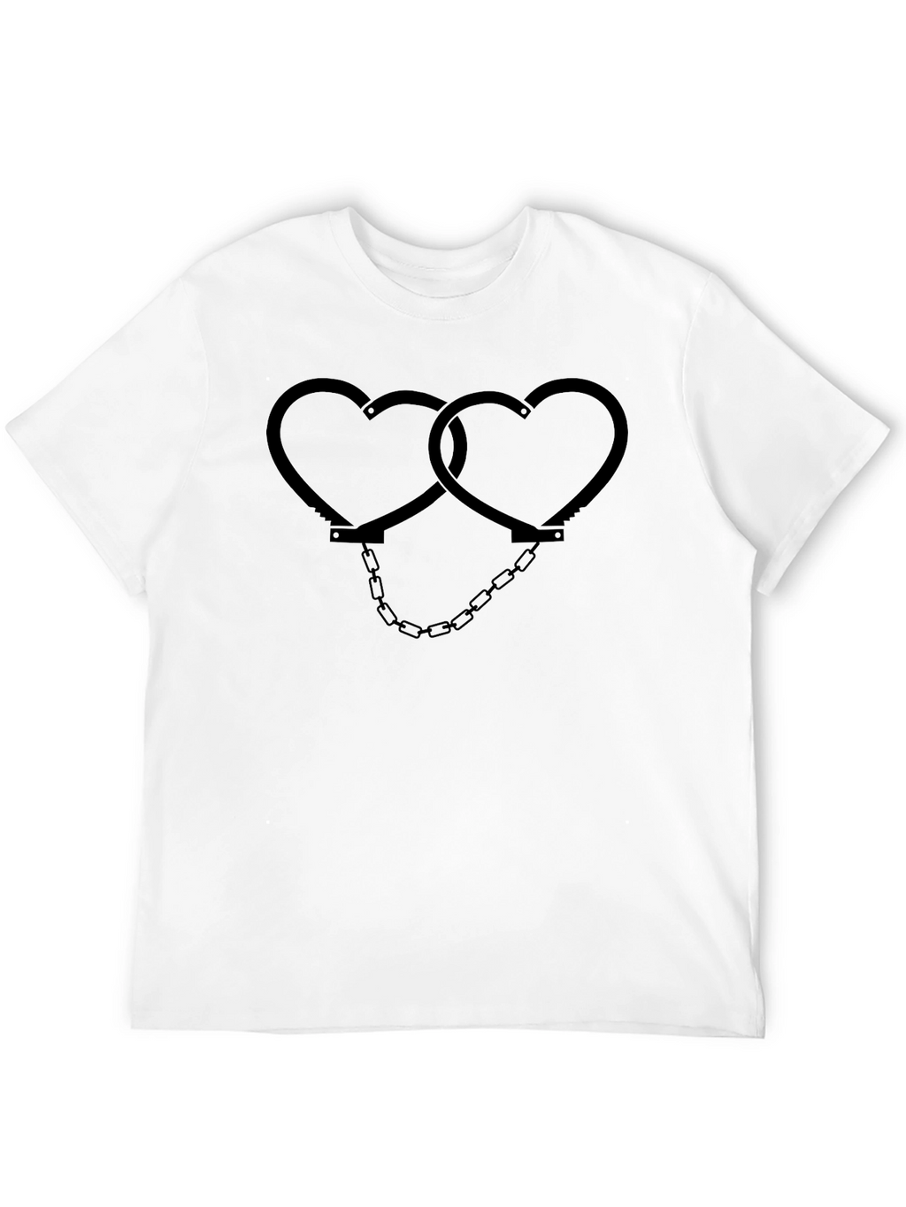 Heart Handcuff Graphic T-Shirt