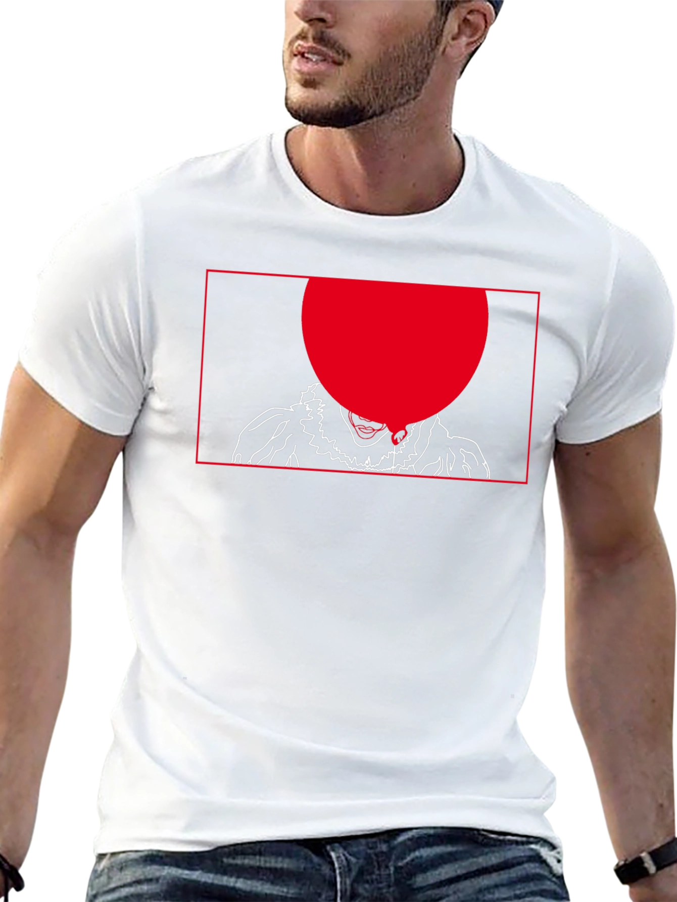 Pennywise Balloon Graphic Tee - Unisex Black T-Shirt