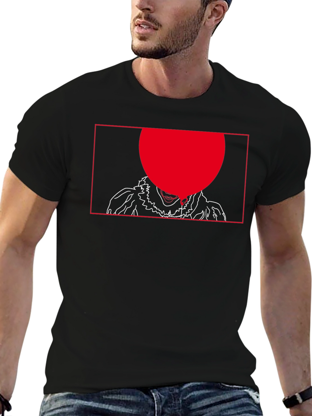 Pennywise Balloon Graphic Tee - Unisex Black T-Shirt