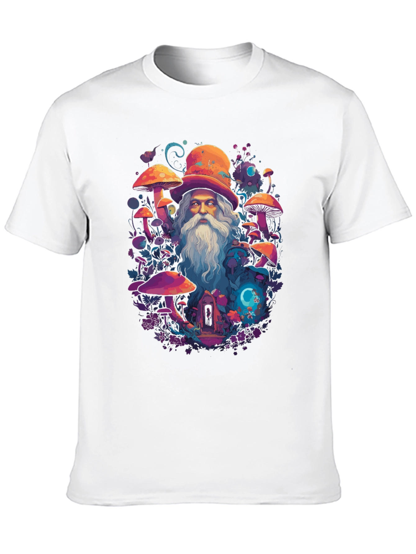 Wizard Mushroom Graphic Tee