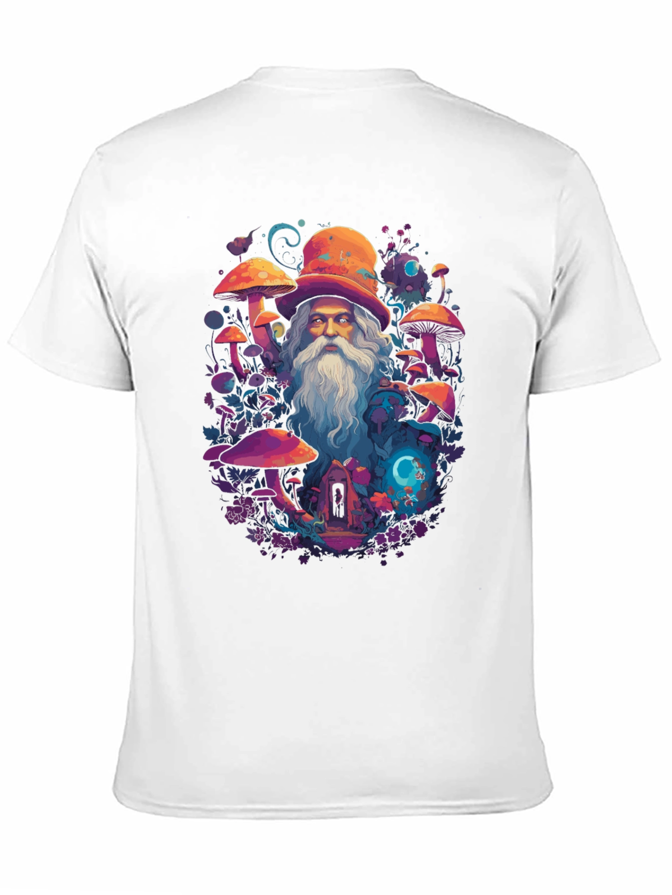 Wizard Mushroom Graphic Tee