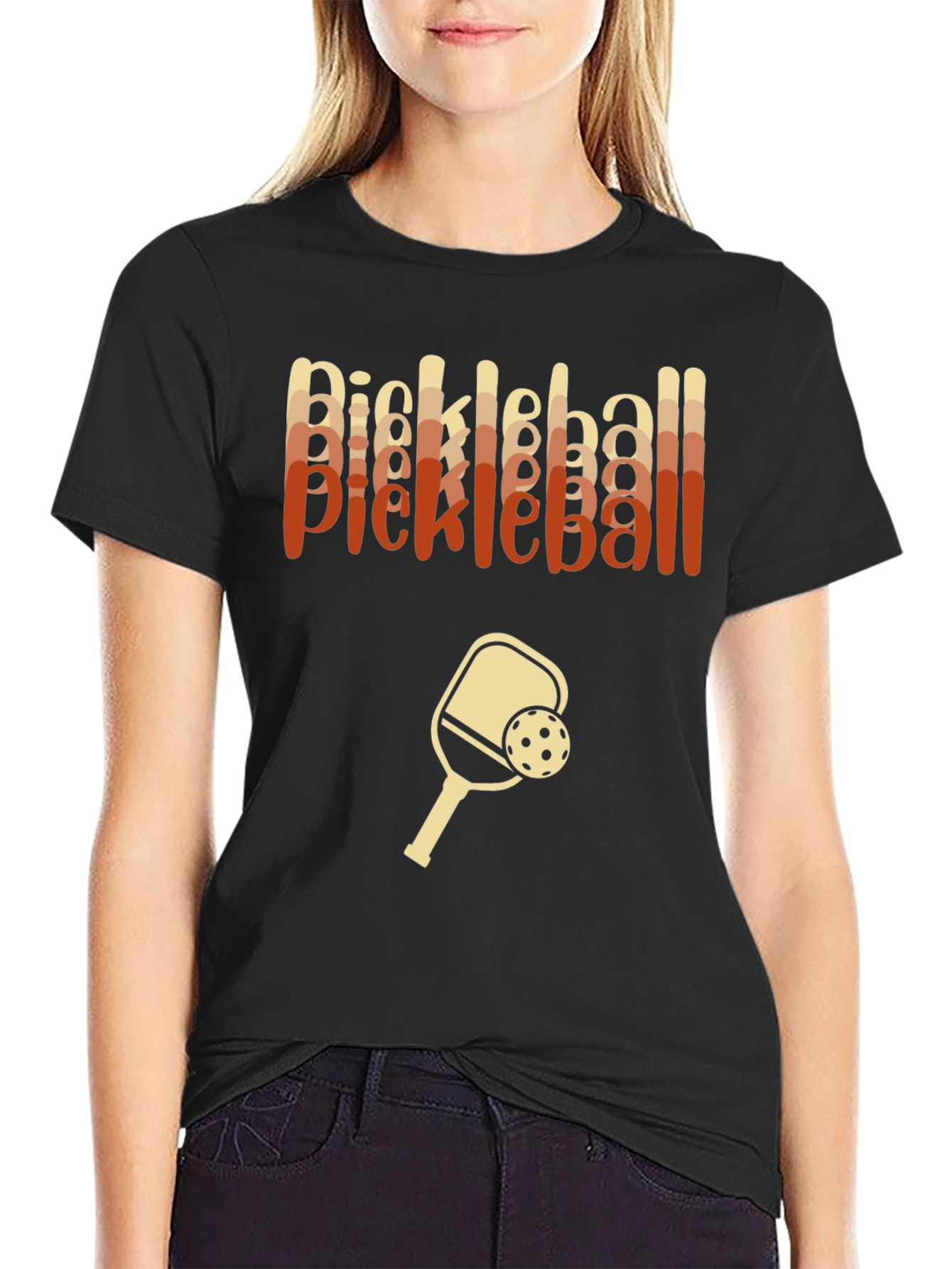 Pickleball Player Graphic Tee - Fun Sport Shirt