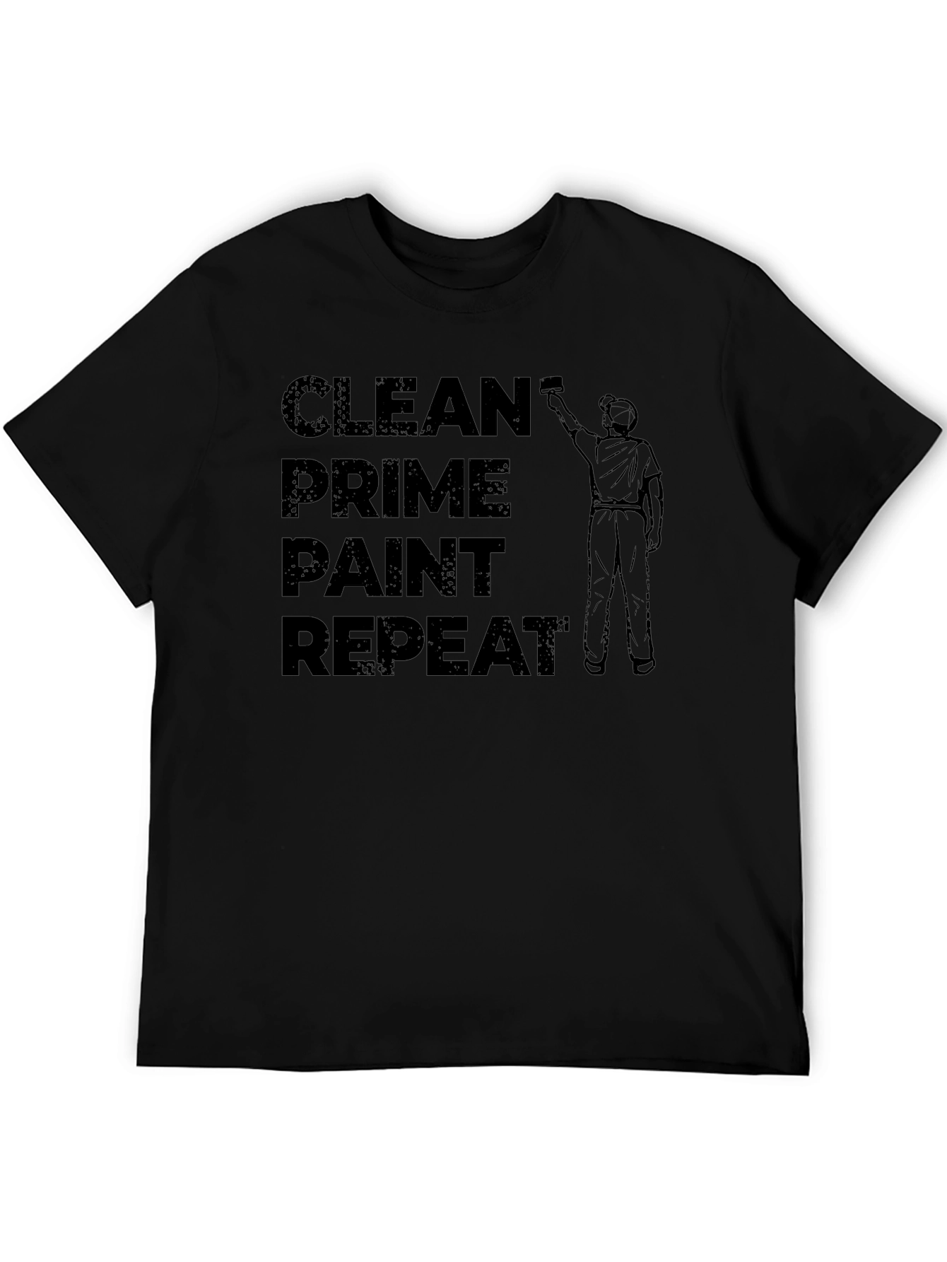 Clean Prime Paint Repeat T-Shirt